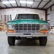 1979 Green and Cream Ford F-150 Regular Cab