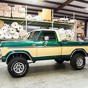 1979 Green and Cream Ford F-150 Regular Cab