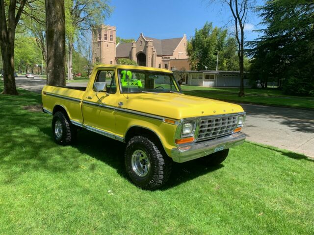 1979 Yellow Ford F-150 TRUCK