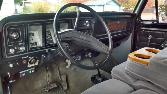 1979 Blue Ford F-150 Standard Cab Pickup