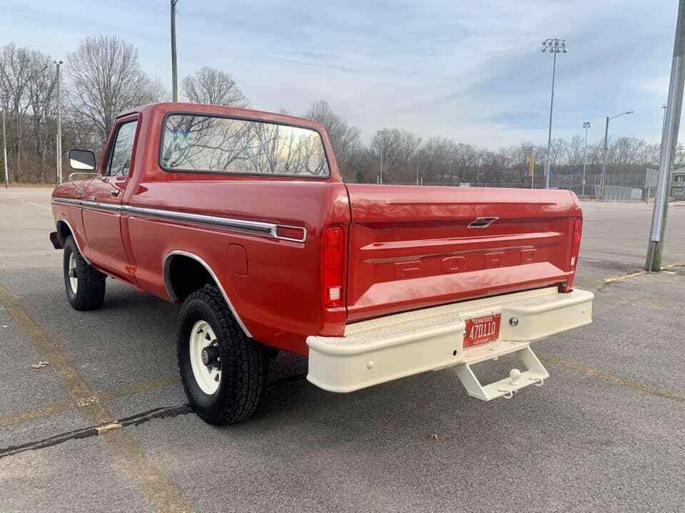 1979 Red Ford F-150 Standard Cab Pickup