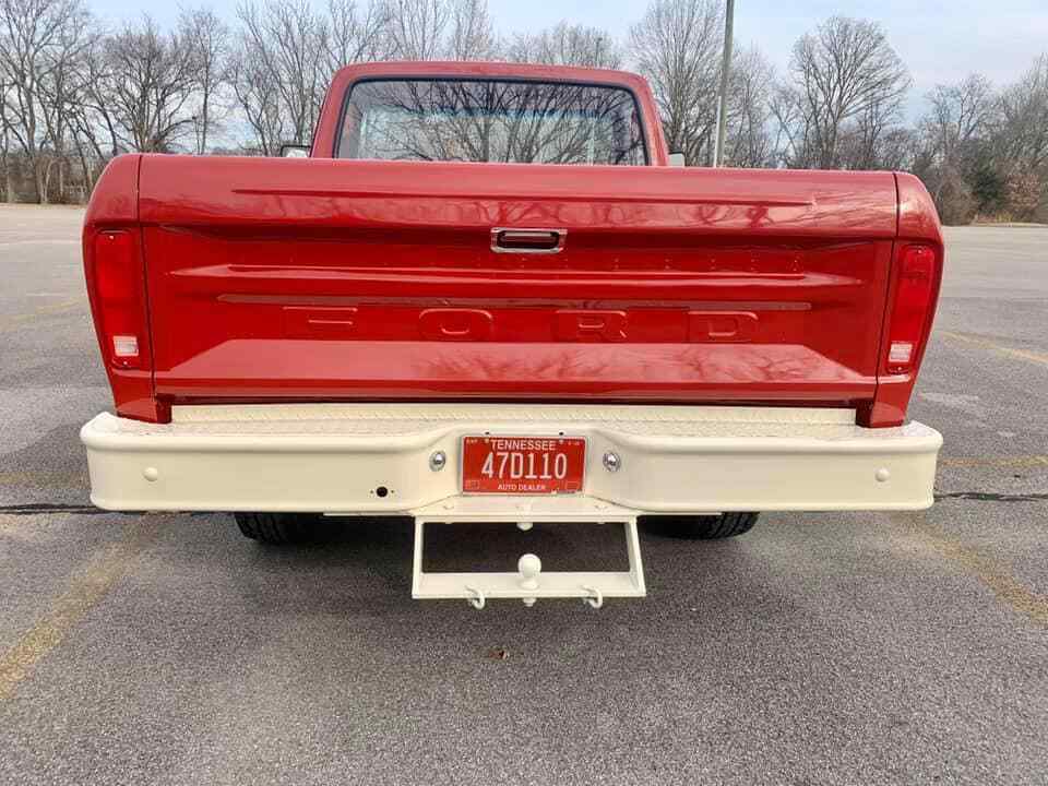 1979 Red Ford F-150 Standard Cab Pickup