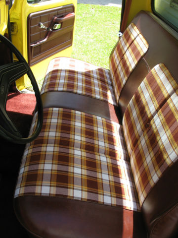 1979 Yellow Ford F-150 Standard Cab Pickup