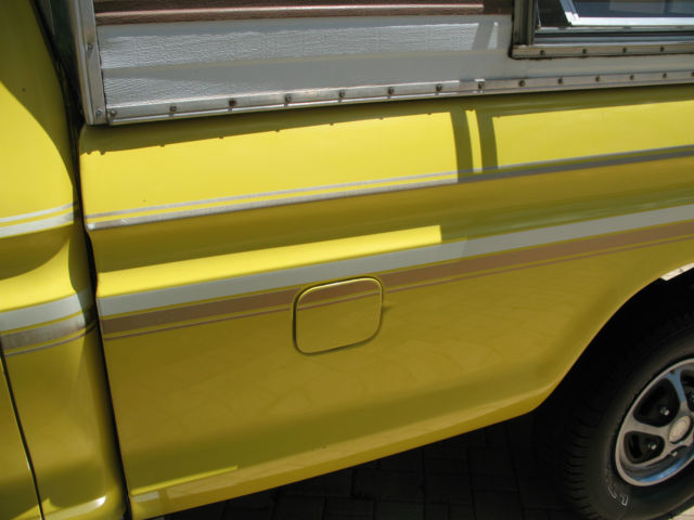 1979 Yellow Ford F-150 Standard Cab Pickup