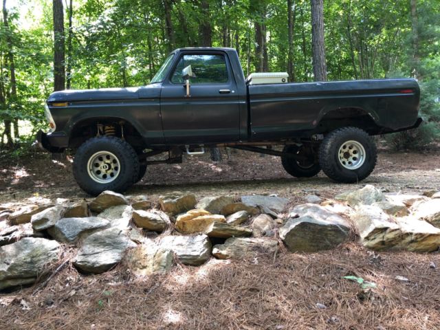 1979 Black Ford F-150 Standard Cab Pickup