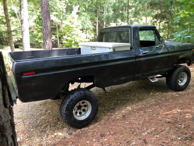 1979 Black Ford F-150 Standard Cab Pickup
