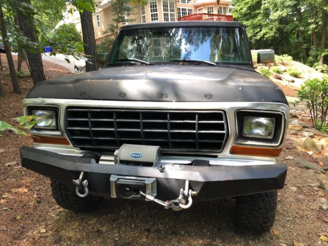 1979 Black Ford F-150 Standard Cab Pickup
