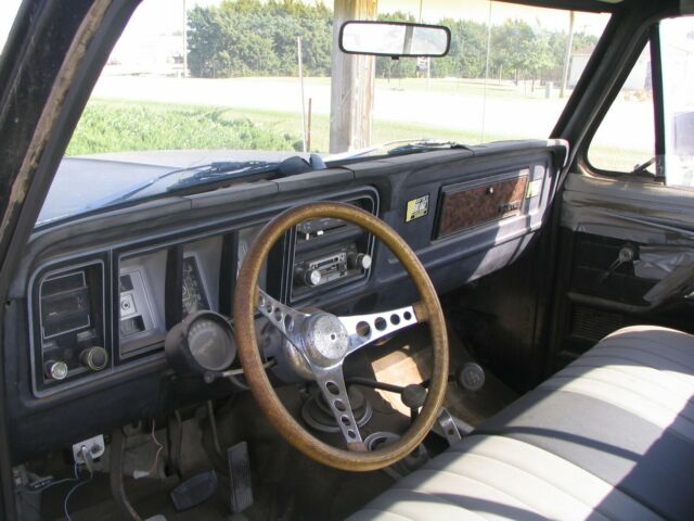 1979 Black Ford F-150 Step side