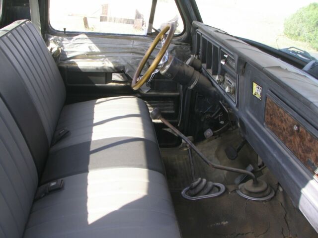 1979 Black Ford F-150 Step side