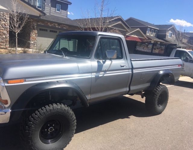 1979 Gray Ford F-150 Crew Cab Pickup