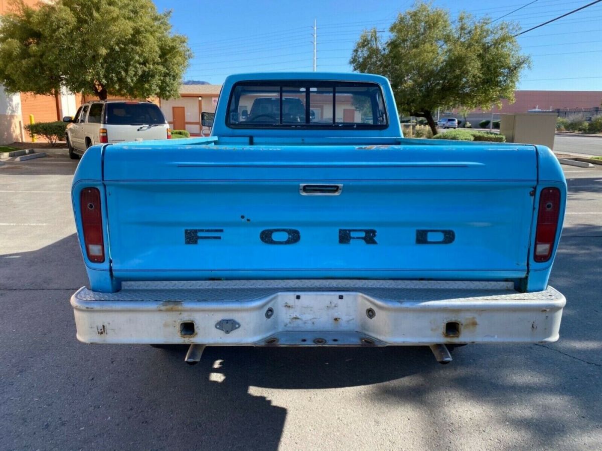 1979 Blue Ford F-150 Standard Cab Pickup