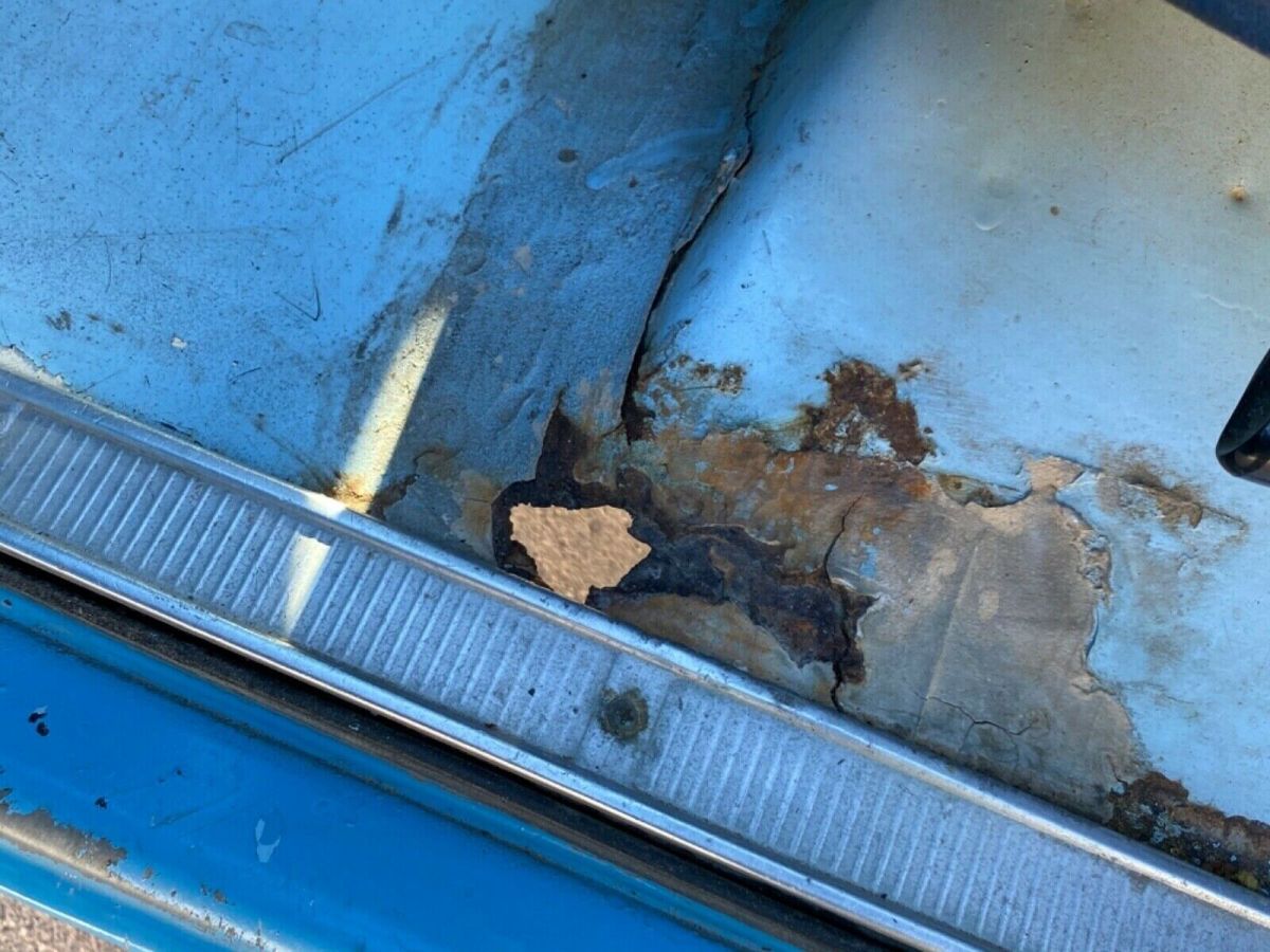 1979 Blue Ford F-150 Standard Cab Pickup