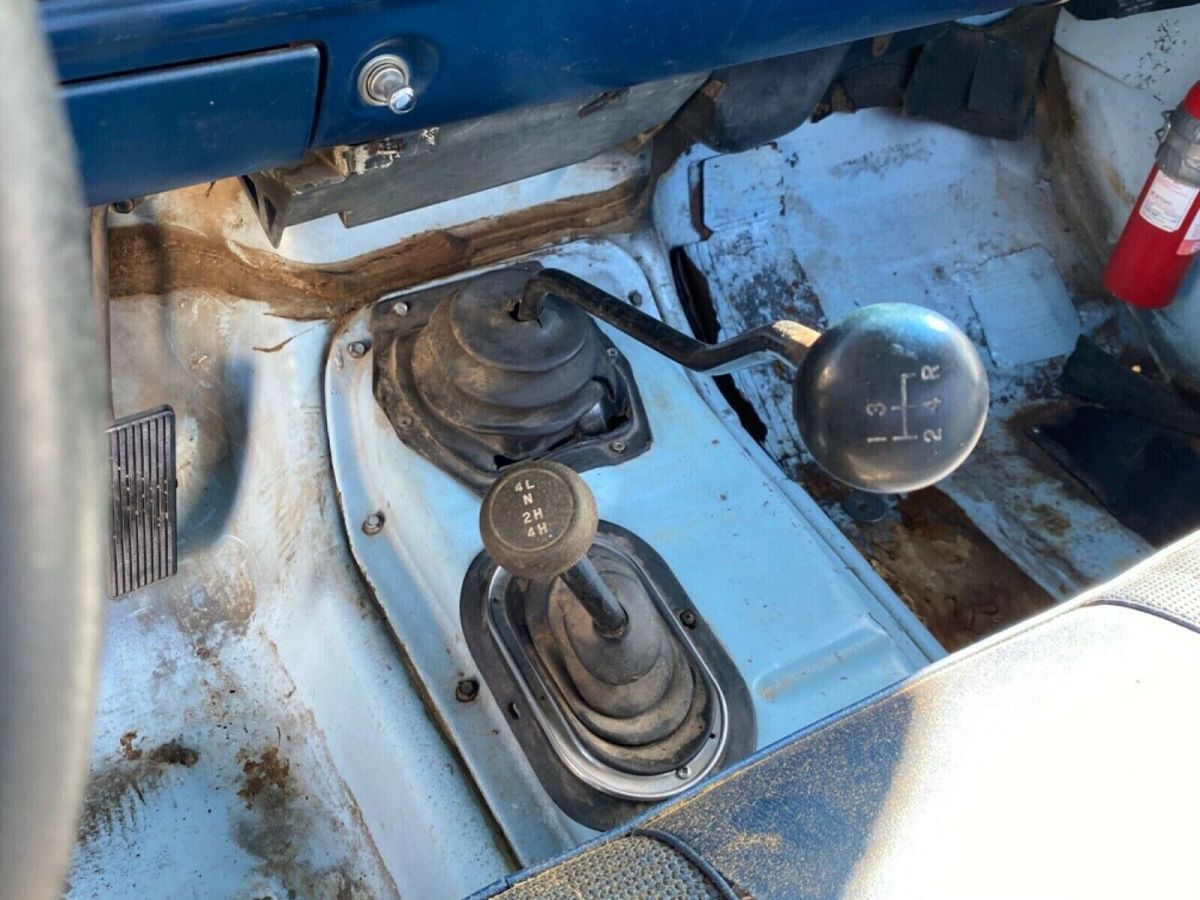 1979 Blue Ford F-150 Standard Cab Pickup