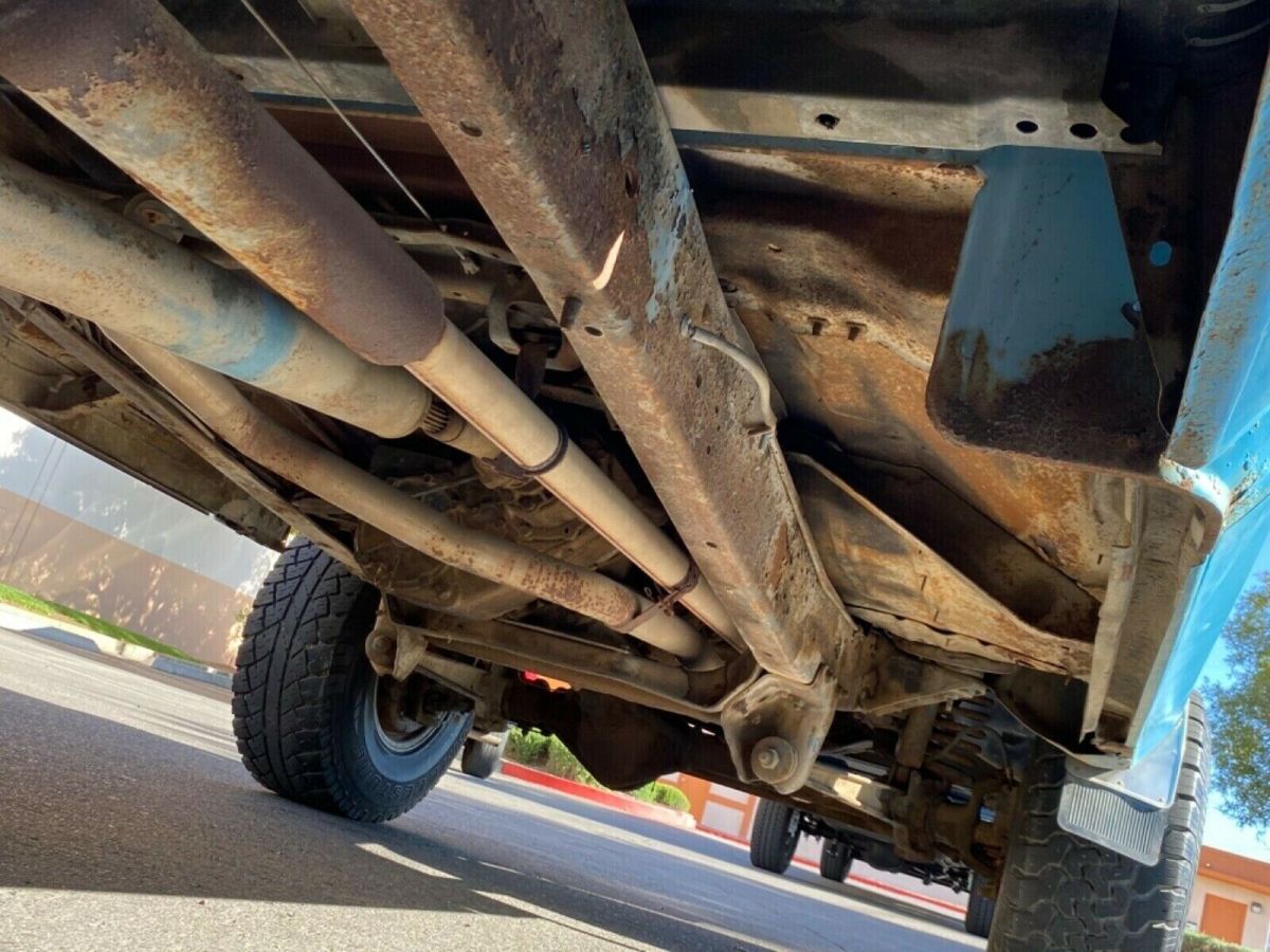 1979 Blue Ford F-150 Standard Cab Pickup