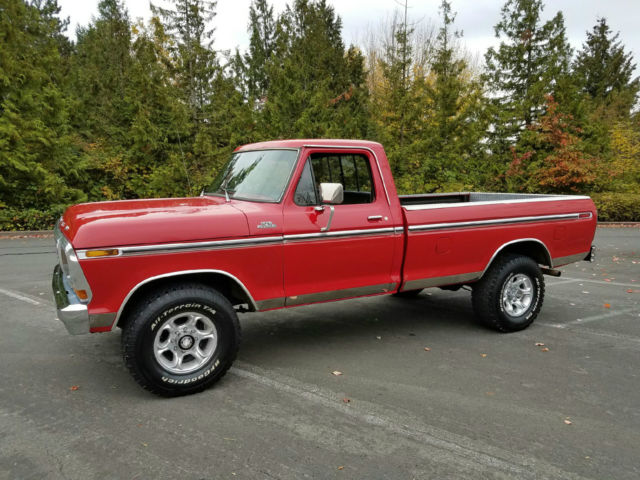 1979 Red Ford F-250