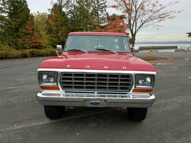 1979 Red Ford F-250