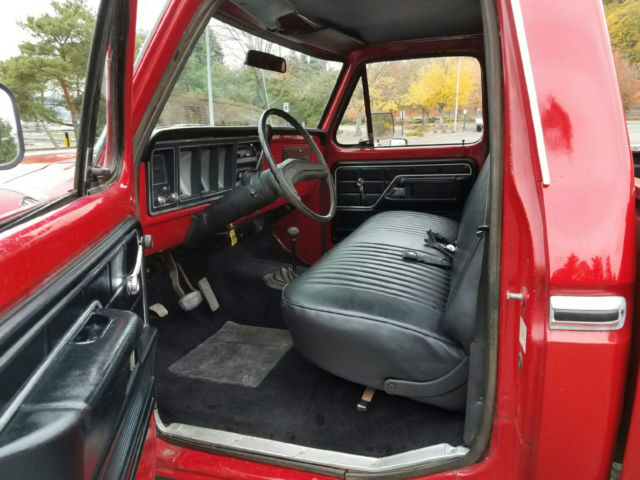 1979 Red Ford F-250