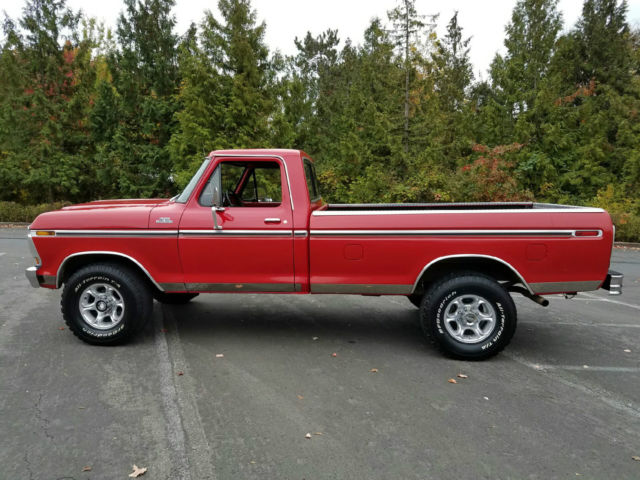 1979 Red Ford F-250