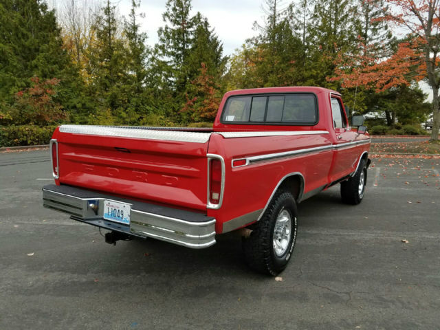 1979 Red Ford F-250
