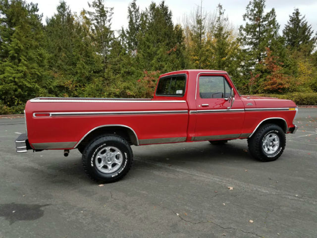 1979 Red Ford F-250