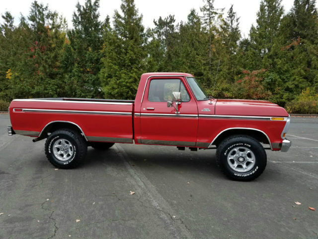 1979 Red Ford F-250