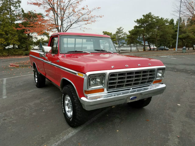 1979 Red Ford F-250