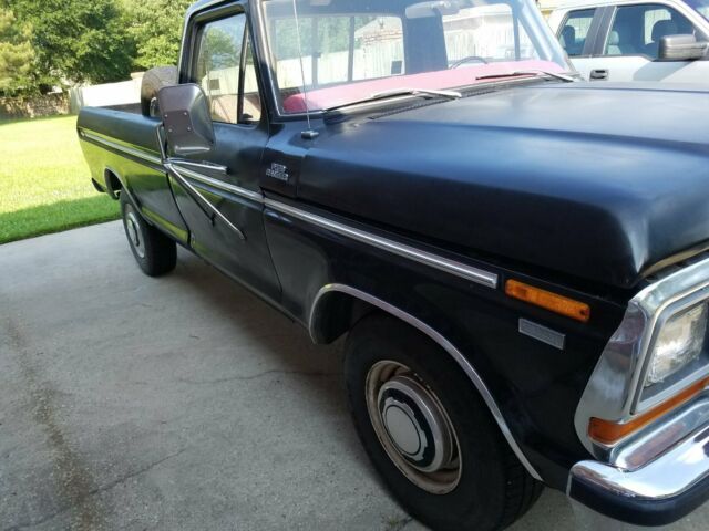 1979 Black Ford F-250 Standard Cab Pickup