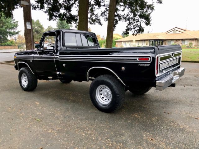 1979 Black Ford F-250 Standard Cab Pickup