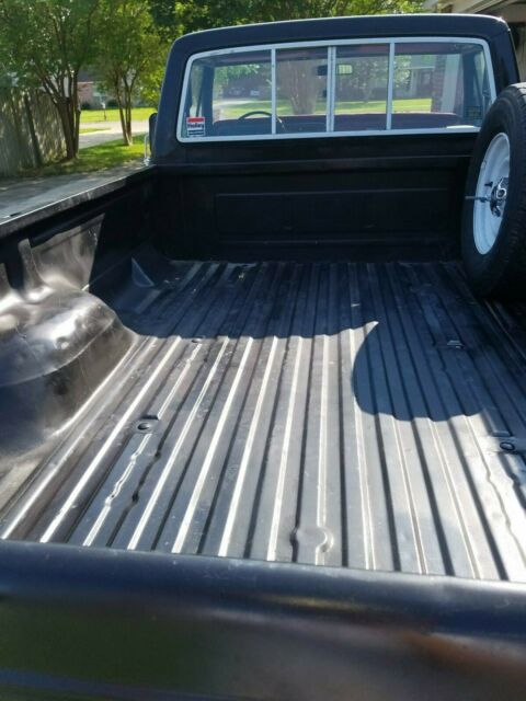1979 Black Ford F-250 Standard Cab Pickup