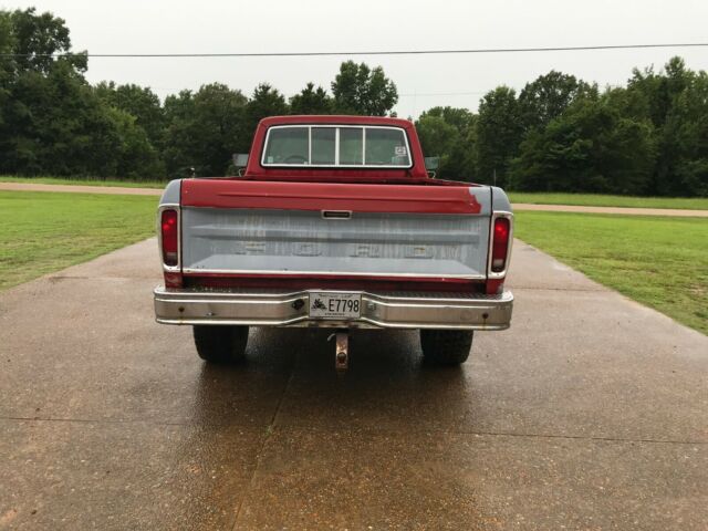 1979 Red Ford F-350 Standard Cab Pickup