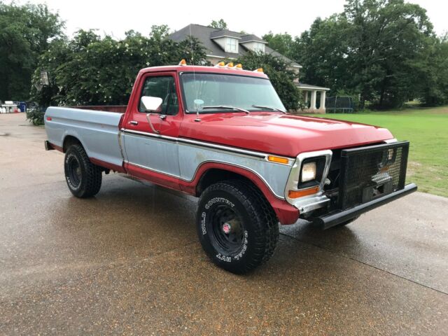 1979 Red Ford F-350 Standard Cab Pickup