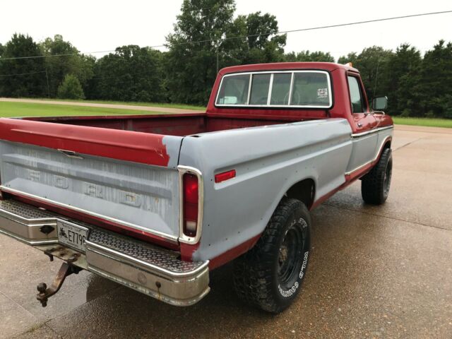 1979 Red Ford F-350 Standard Cab Pickup