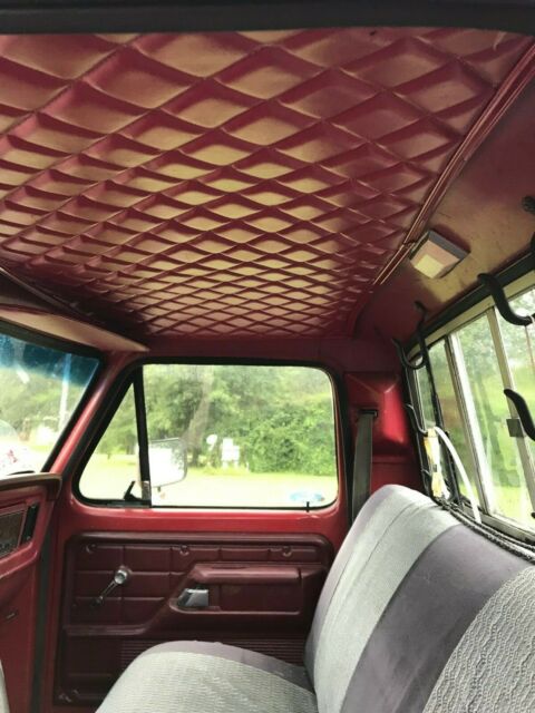 1979 Red Ford F-350 Standard Cab Pickup