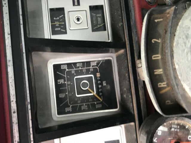 1979 Red Ford F-350 Standard Cab Pickup