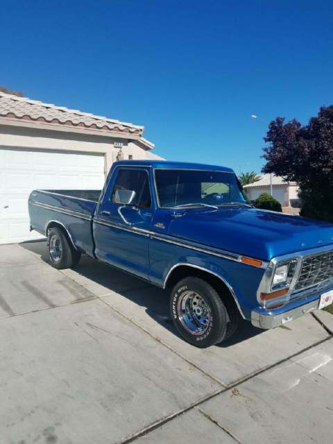 1979 Blue Ford F-100