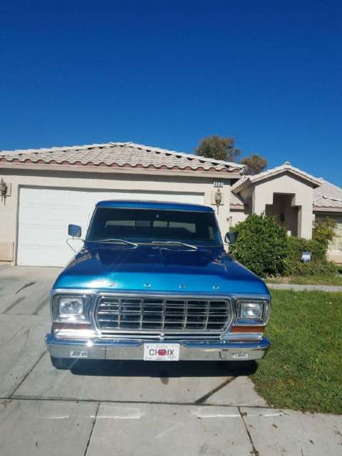 1979 Blue Ford F-100