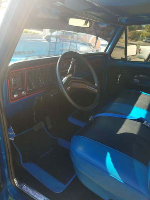 1979 Blue Ford F-100