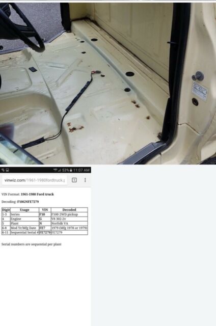 1979 Tan Ford Other Pickups Standard Cab Pickup