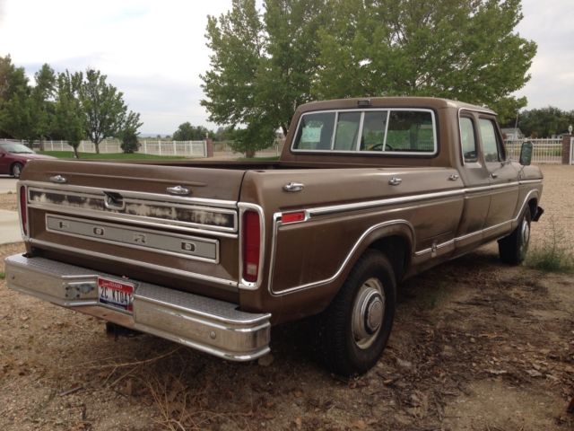 1979 Brown Ford F-100 Extended Cab Pickup