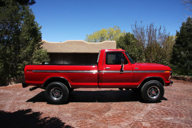 1979 Red Ford F-250
