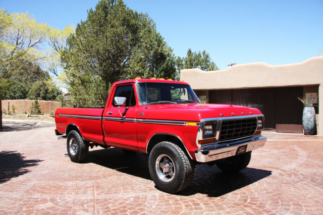 1979 Red Ford F-250