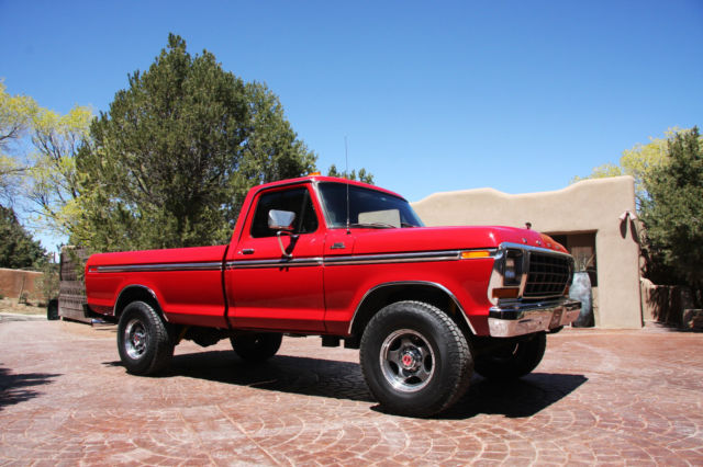 1979 Red Ford F-250