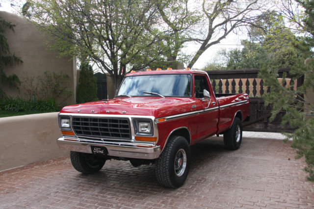 1979 Red Ford F-250