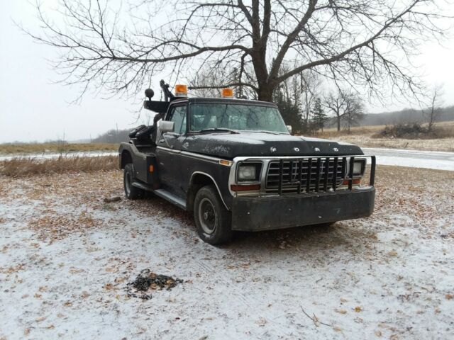 1978 Black Ford F-250 Standard Cab Pickup