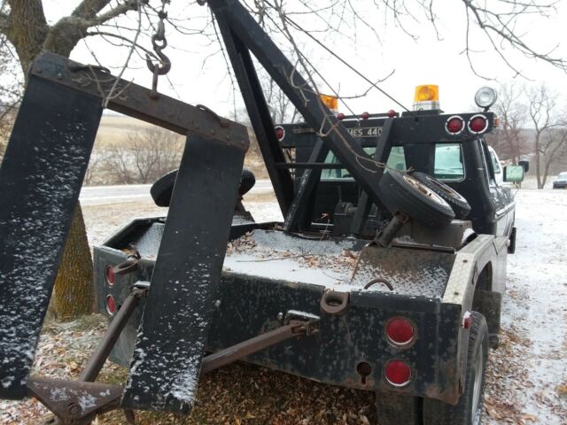 1978 Black Ford F-250 Standard Cab Pickup