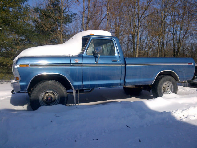 1979 Blue Ford F-250