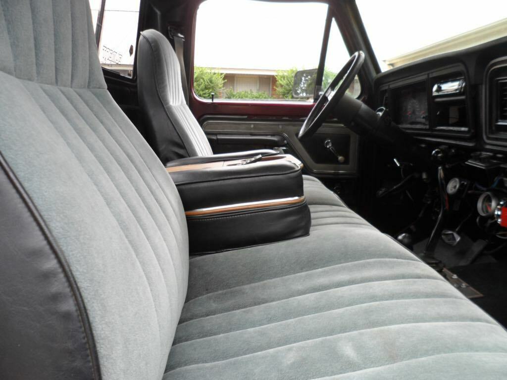 1979 Burgundy Ford F-150 Standard Cab Pickup