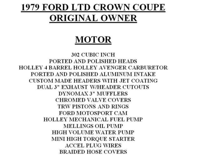 1979 White Ford Other