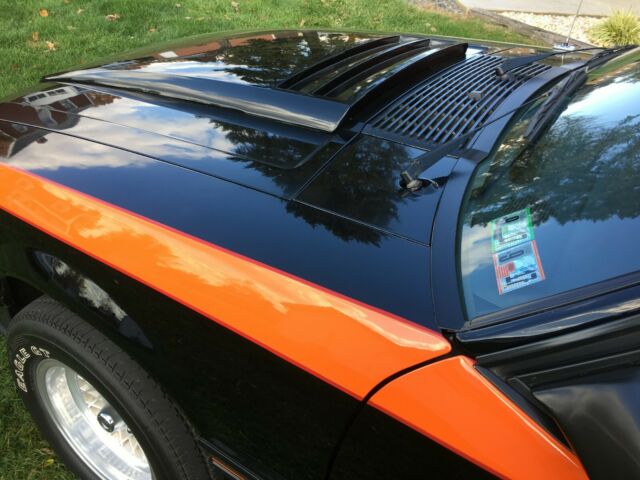 1979 Black and Orange Ford Mustang Hatchback