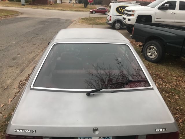 1979 Silver Ford Mustang Coupe